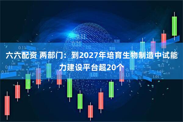 六六配资 两部门：到2027年培育生物制造中试能力建设平台超20个