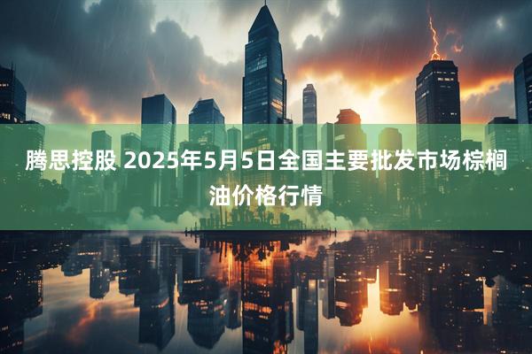 腾思控股 2025年5月5日全国主要批发市场棕榈油价格行情